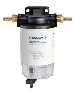 Universal water/fuel separating filter 